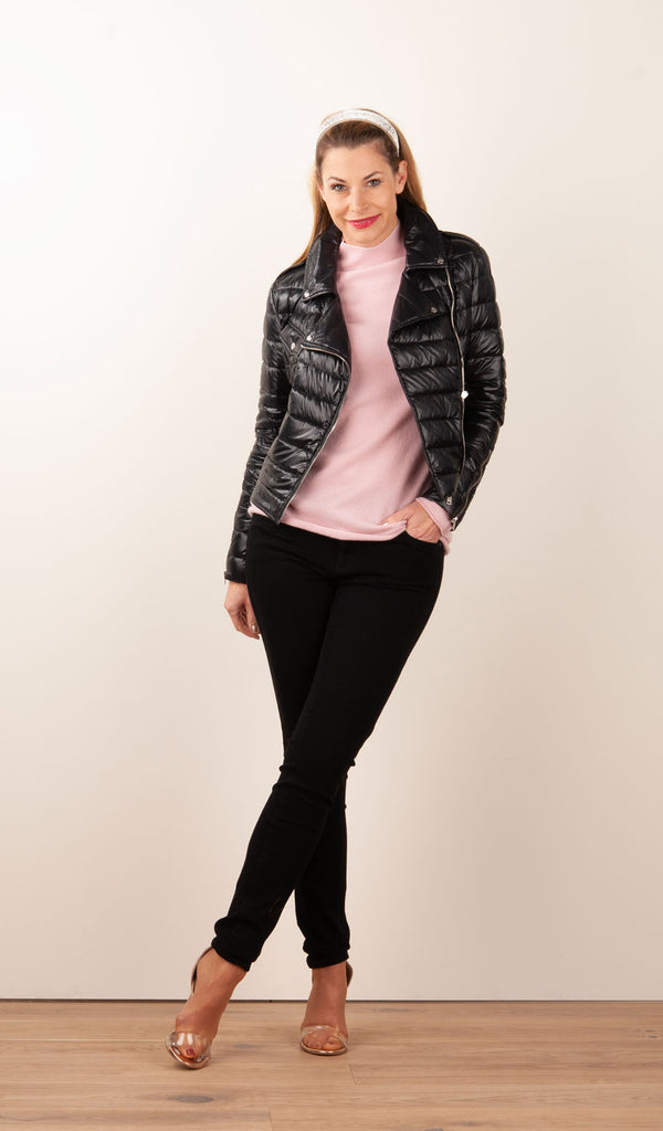 Leichte Daunenjacke Schwarz