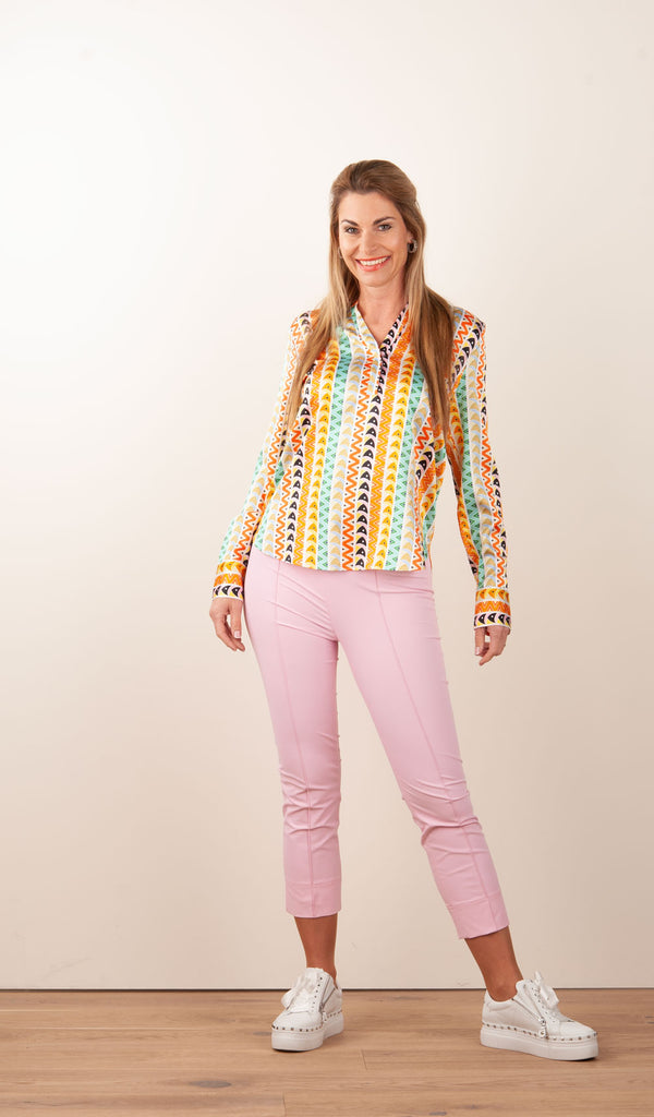 Seidenbluse Multicolor