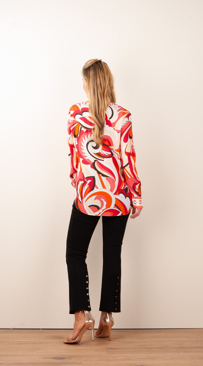 Seidenbluse Multicolor