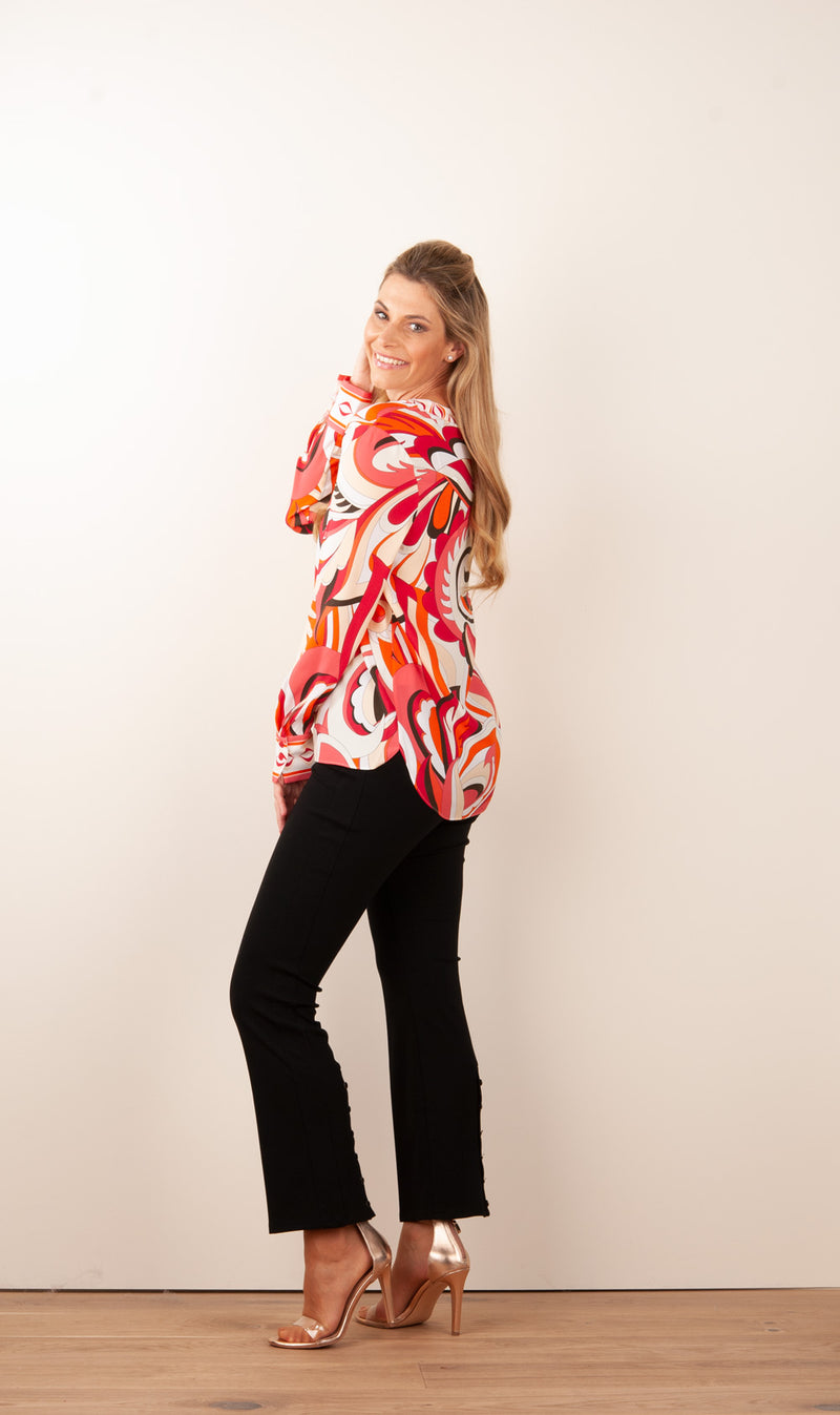 Seidenbluse Multicolor
