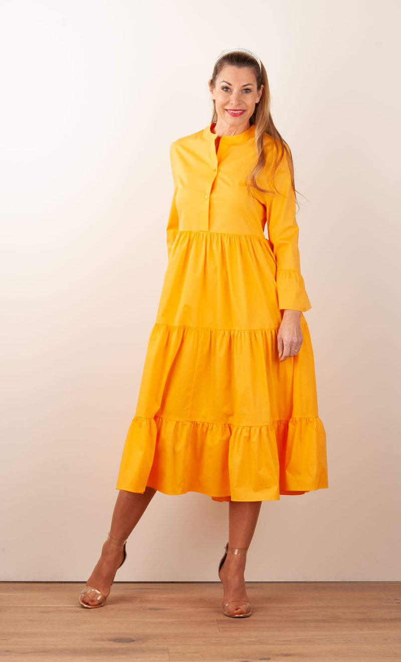 Kleid Orange