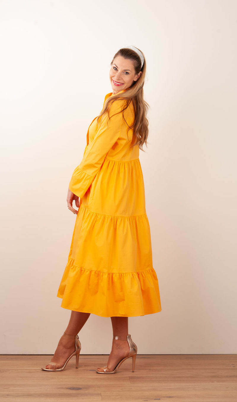 Kleid Orange