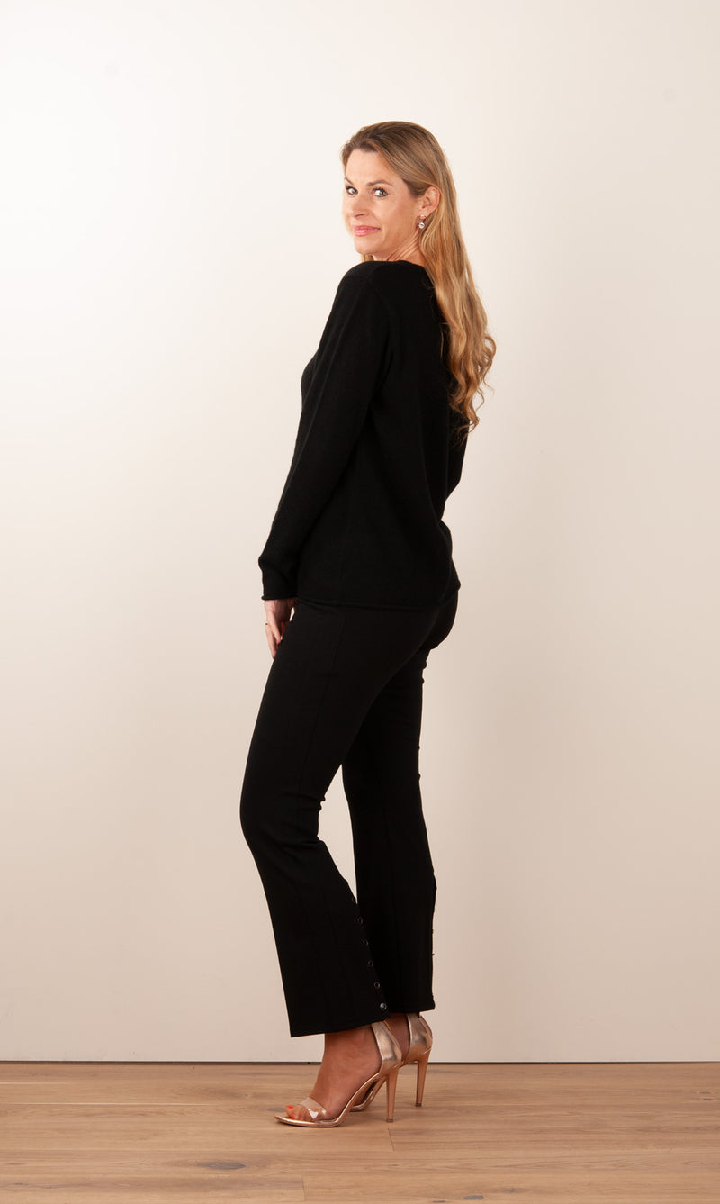Kaschmir Pullover Schwarz