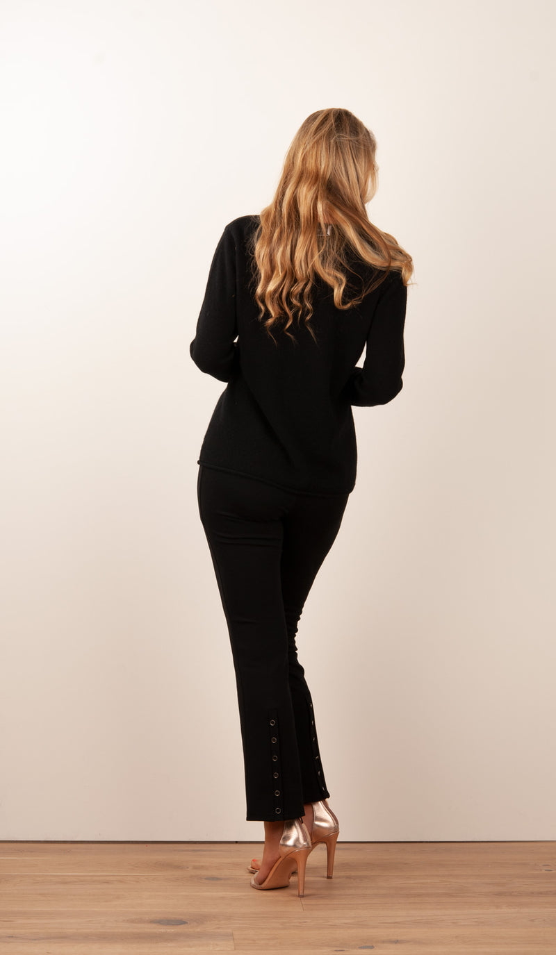 Kaschmir Pullover Schwarz