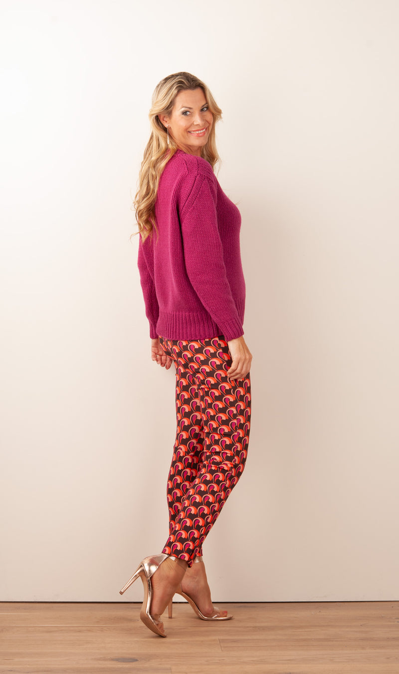 Kaschmir Pullover Beere