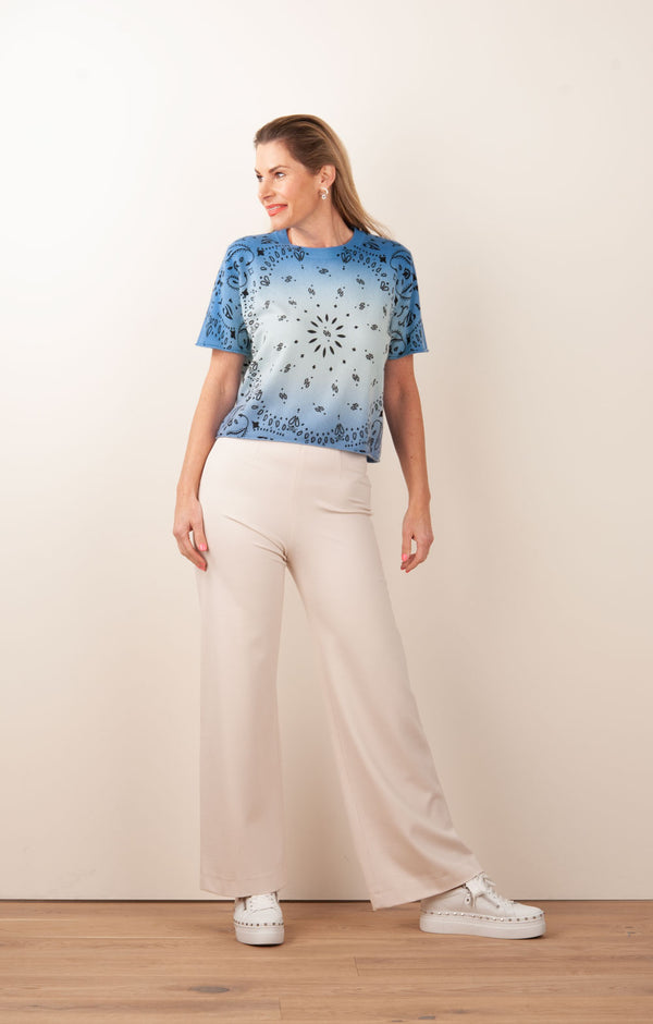 Kaschmir Pullover Blau | Multicolor