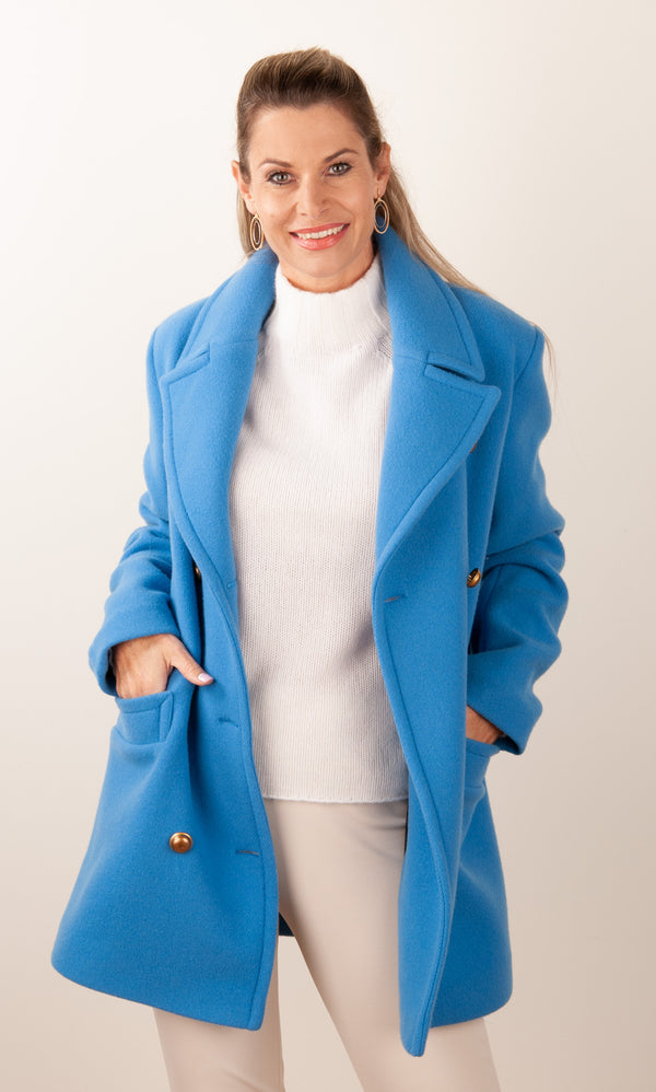 Cabanmantel Blau