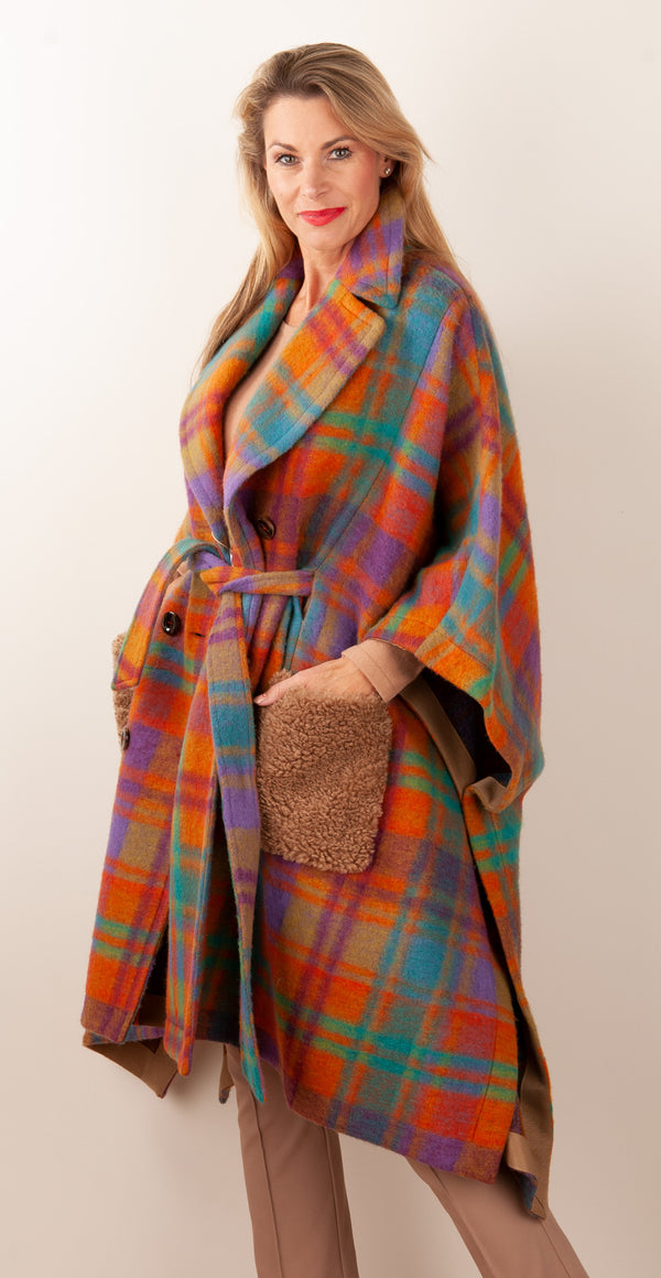 Mantel Orange | Multicolor