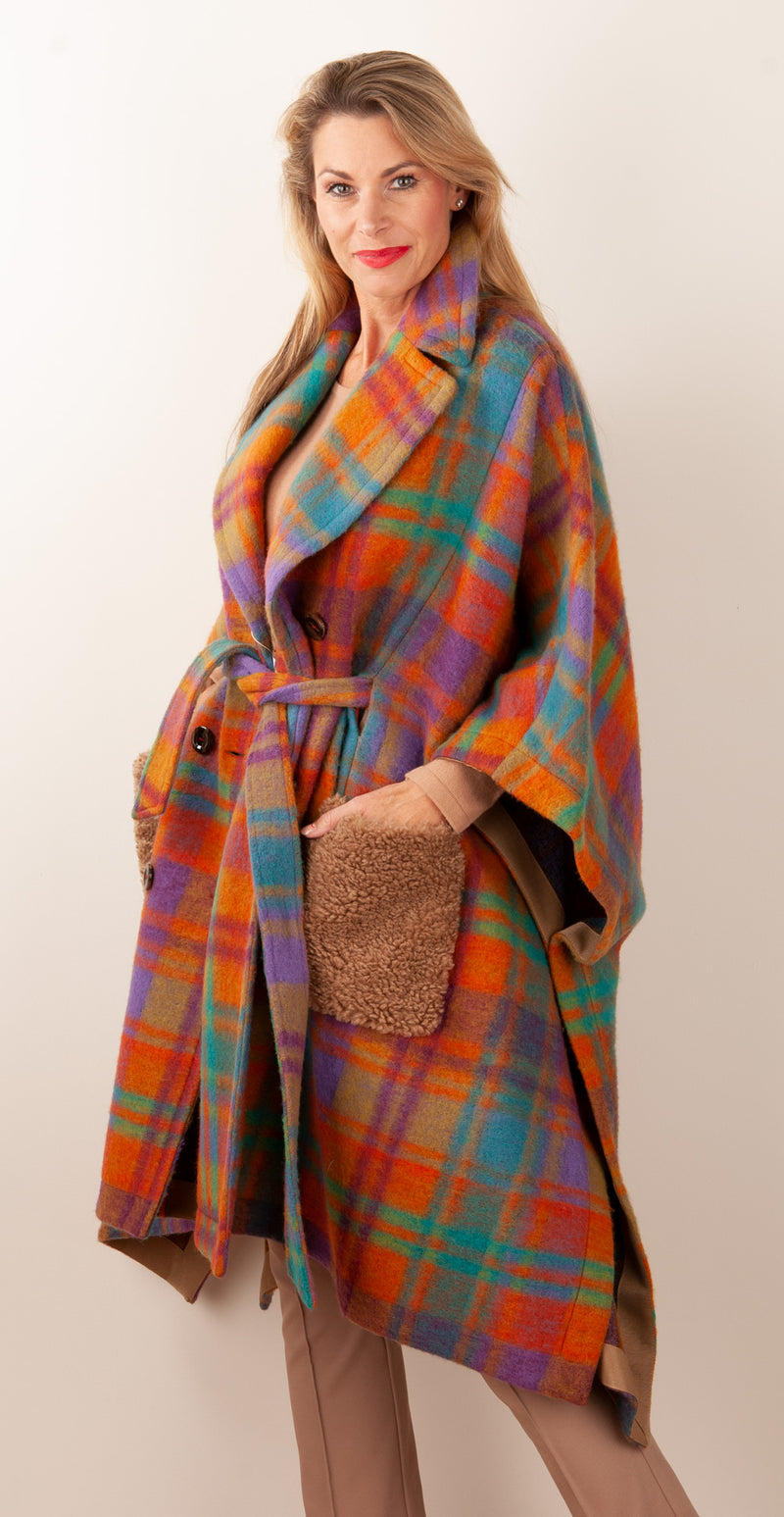 Mantel Orange | Multicolor