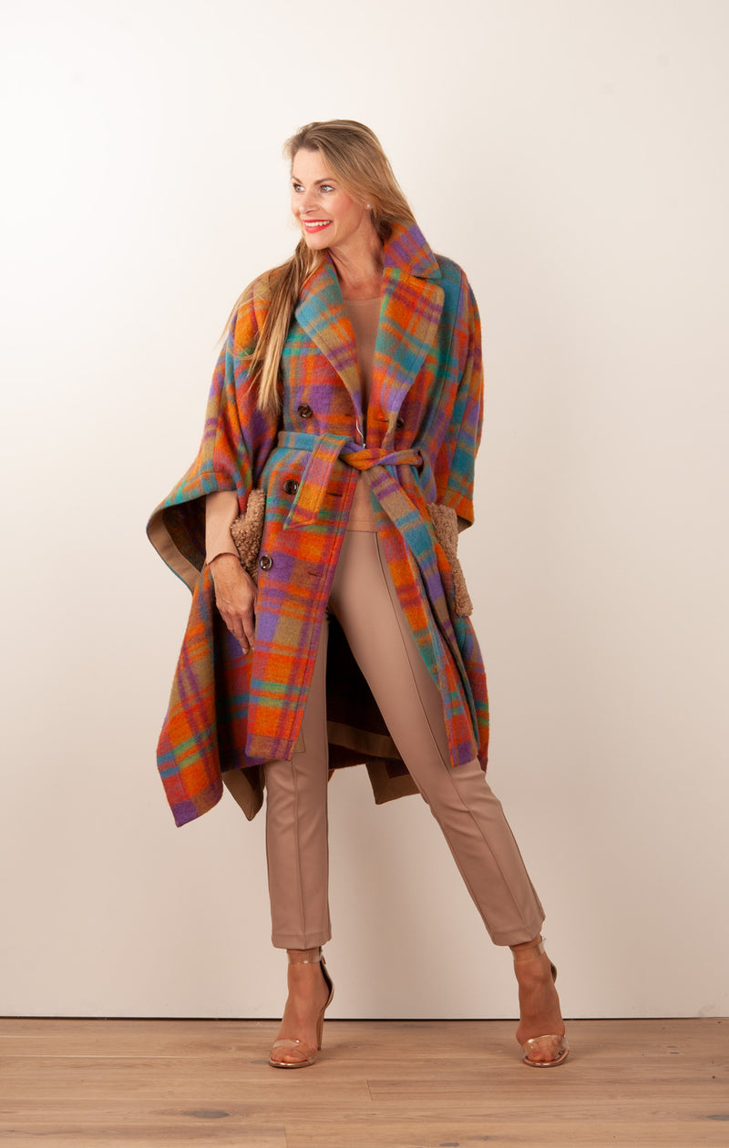 Mantel Orange | Multicolor