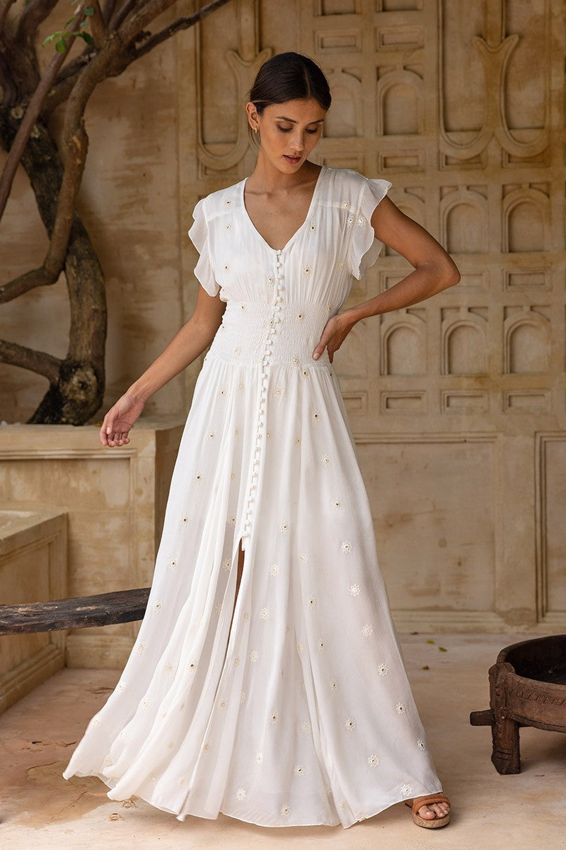Kleid Creme