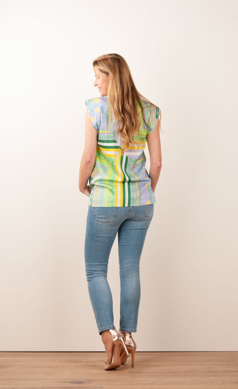 Shirt „Namur“ Gelb | Multicolor - myElisa GmbH