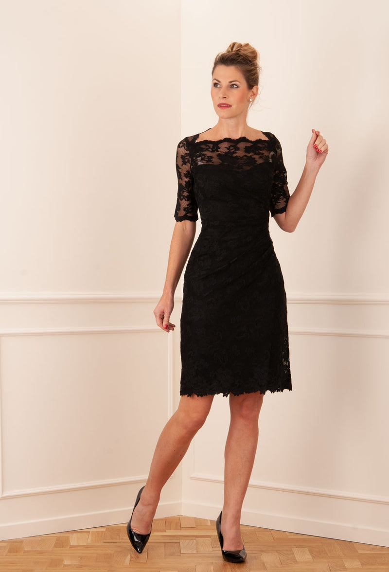 Spitzenkleid Schwarz - myElisa GmbH