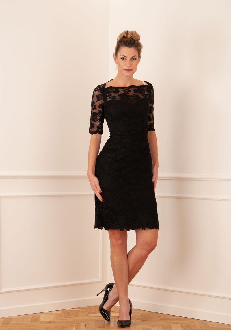 Olvi´s Spitzenkleid Schwarz