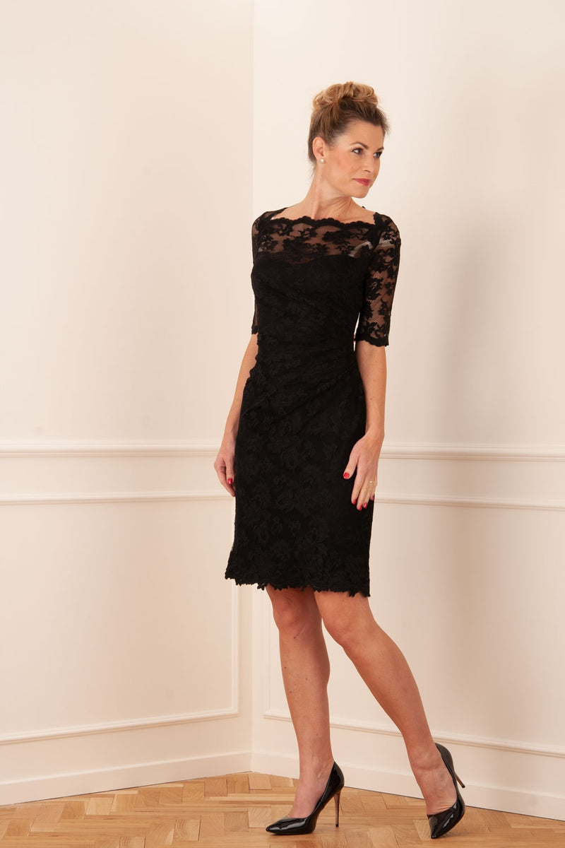 Spitzenkleid Schwarz - myElisa GmbH