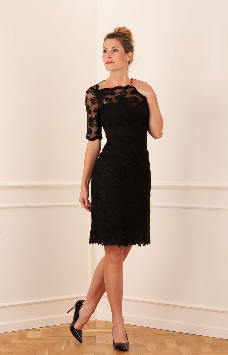 Spitzenkleid Schwarz - myElisa GmbH