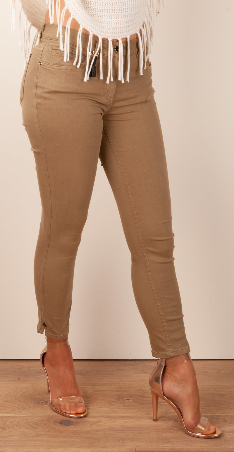 Jeans „Cinq“ Taupe