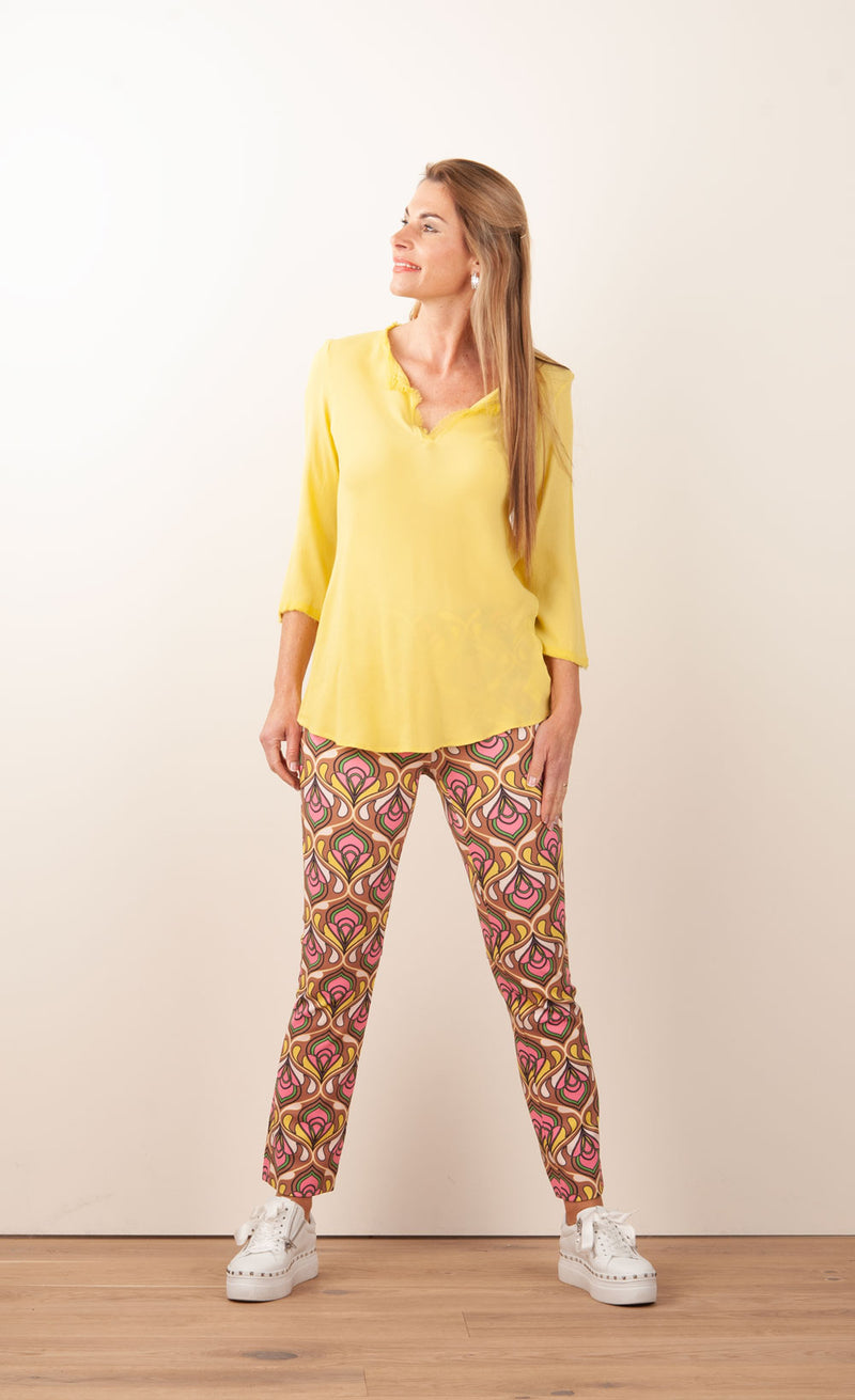 Bluse Gelb