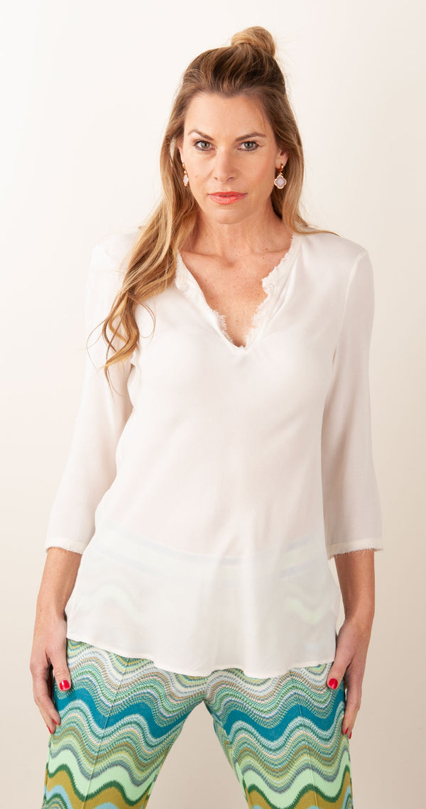 Bluse Offwhite
