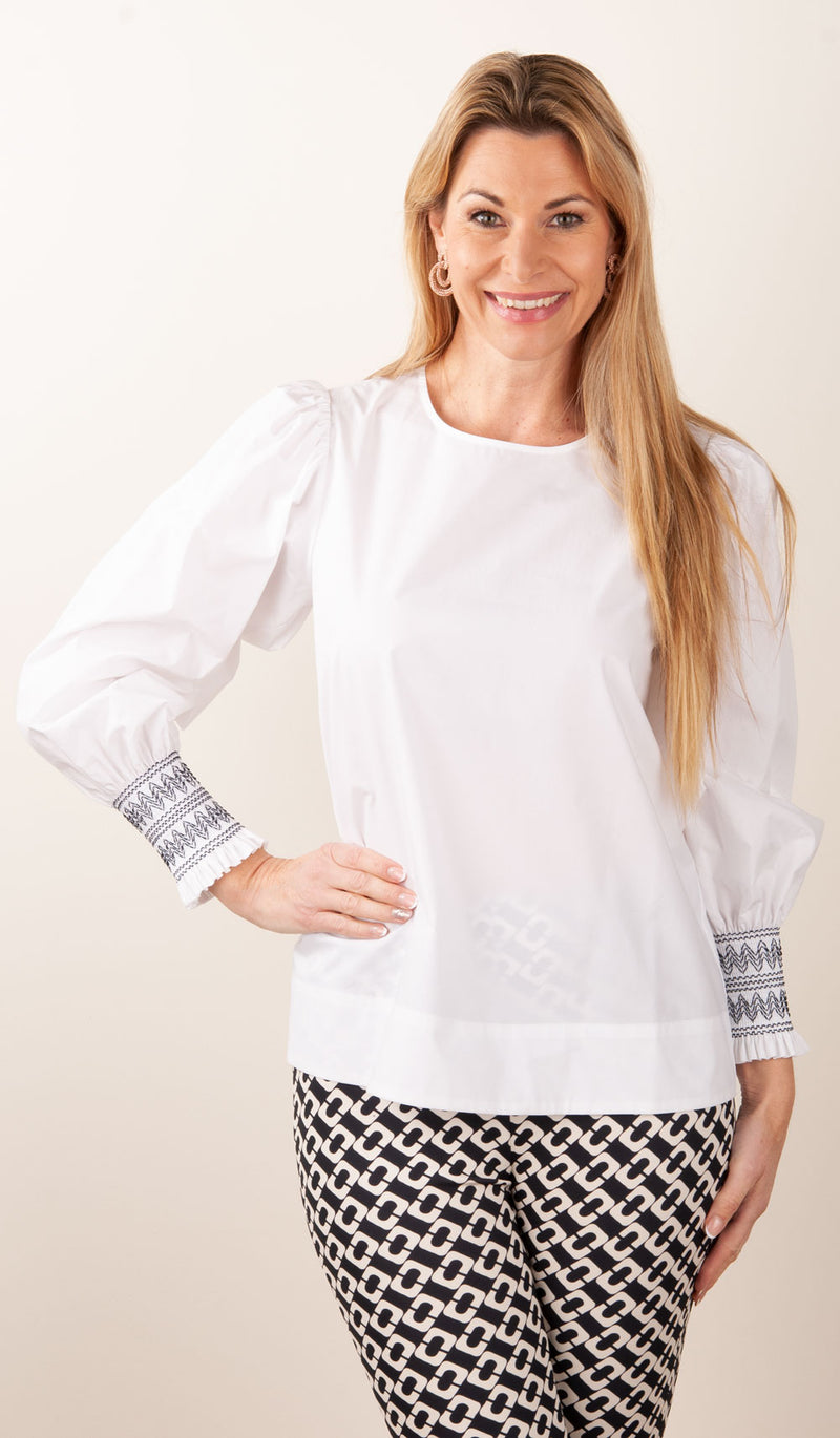 Blusenshirt „Canyox“ Weiß