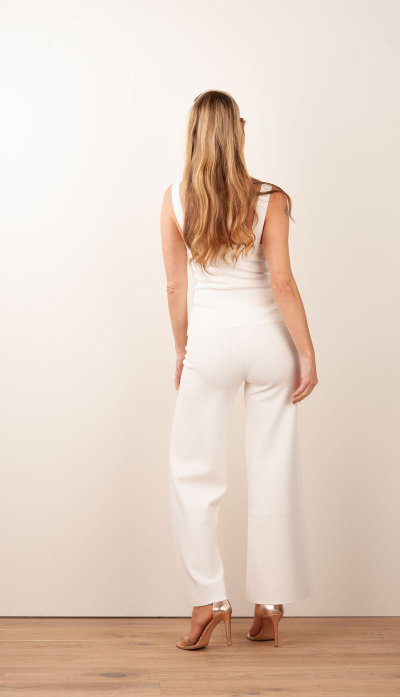 Hose „Roma“ Offwhite