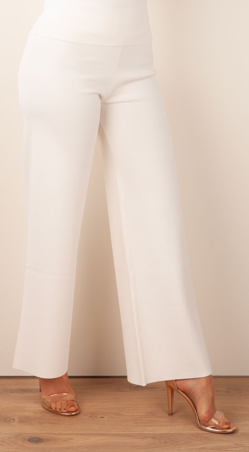 Hose „Roma“ Offwhite