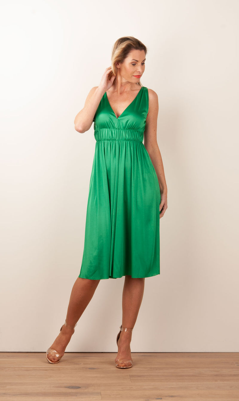 Kleid „Tecla“ Grün