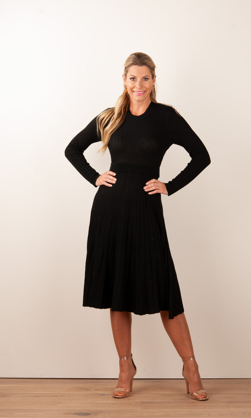 Kleid „Lattuga“ Schwarz