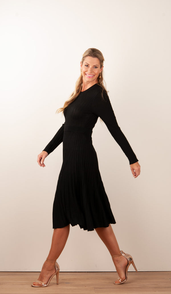 Kleid „Lattuga“ Schwarz