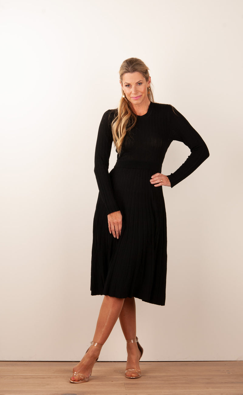 Kleid „Lattuga“ Schwarz