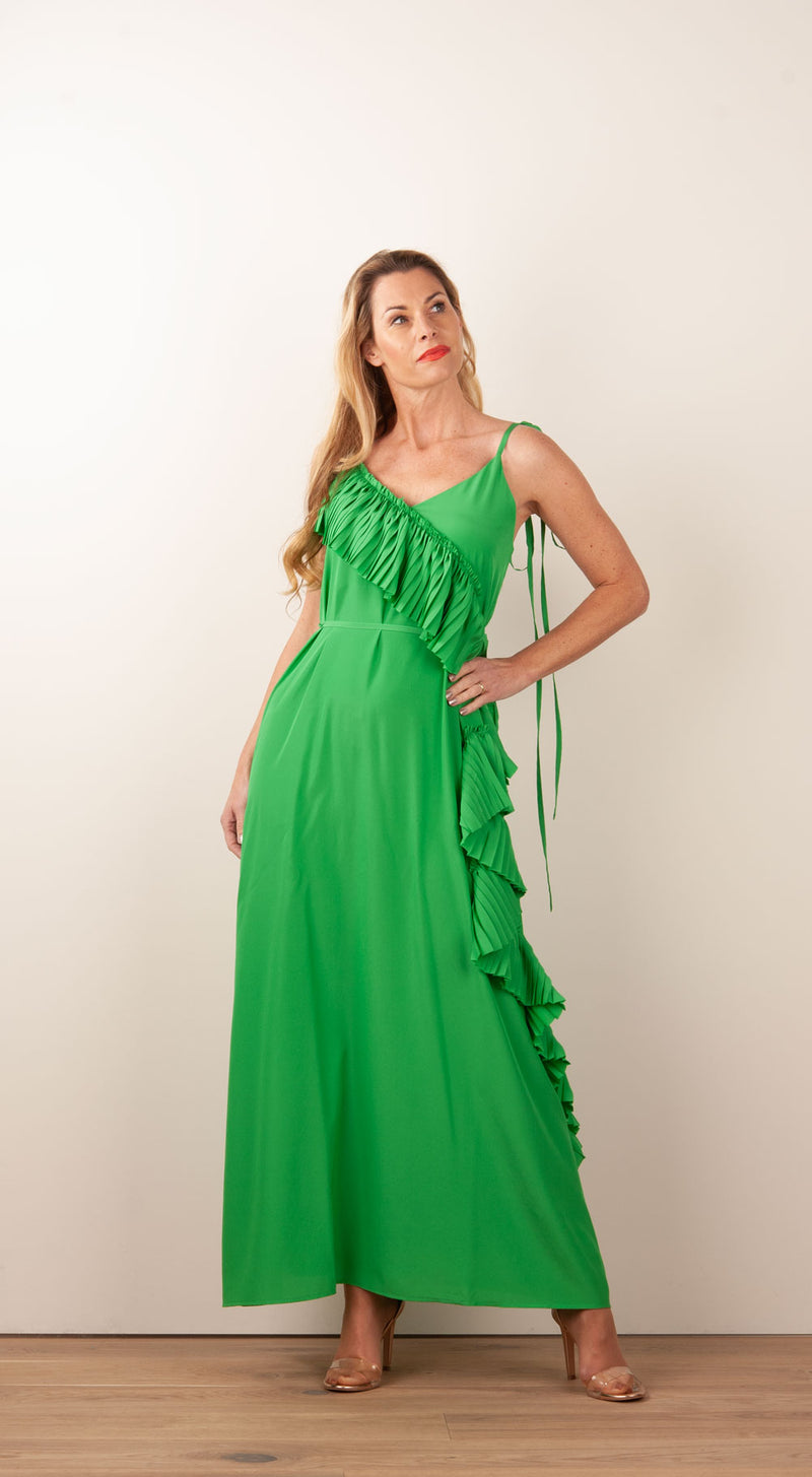Kleid „Palmer“ Grün