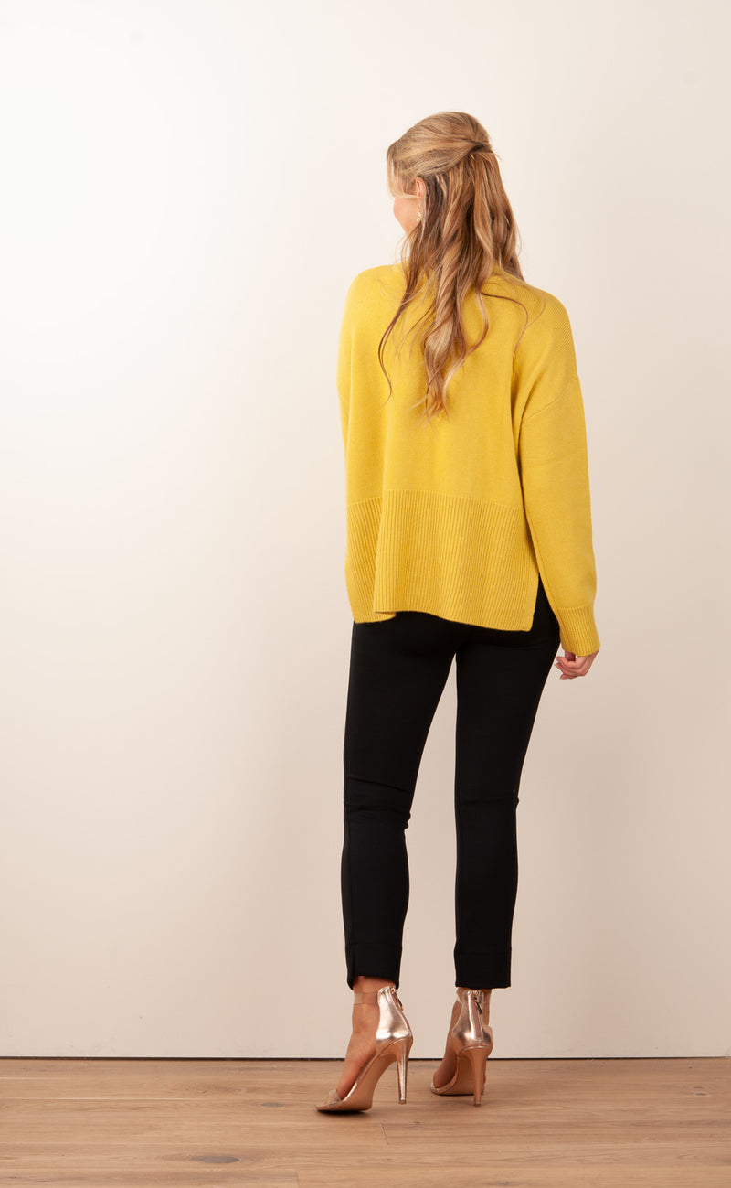 Pullover „Like“ Gelb