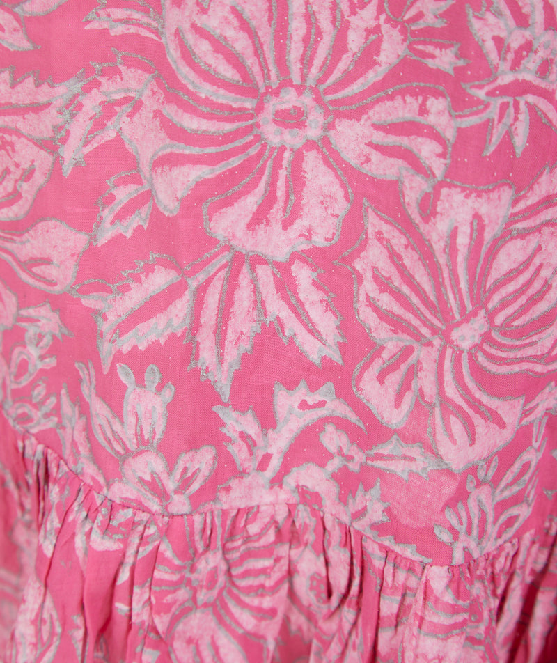 Trägerkleid „Belinda“ Pink | Weiß - myElisa GmbH