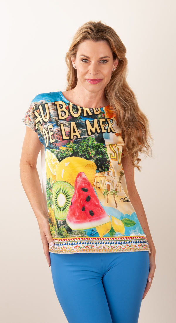 Shirt „De La Mer“ Multicolor - myElisa GmbH