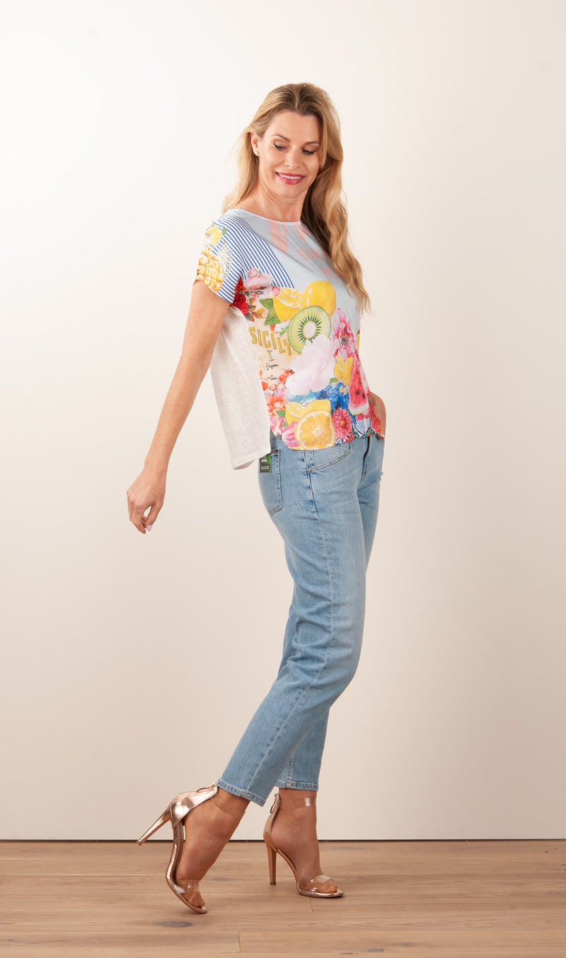 Shirt „Sun“ Multicolor - myElisa GmbH
