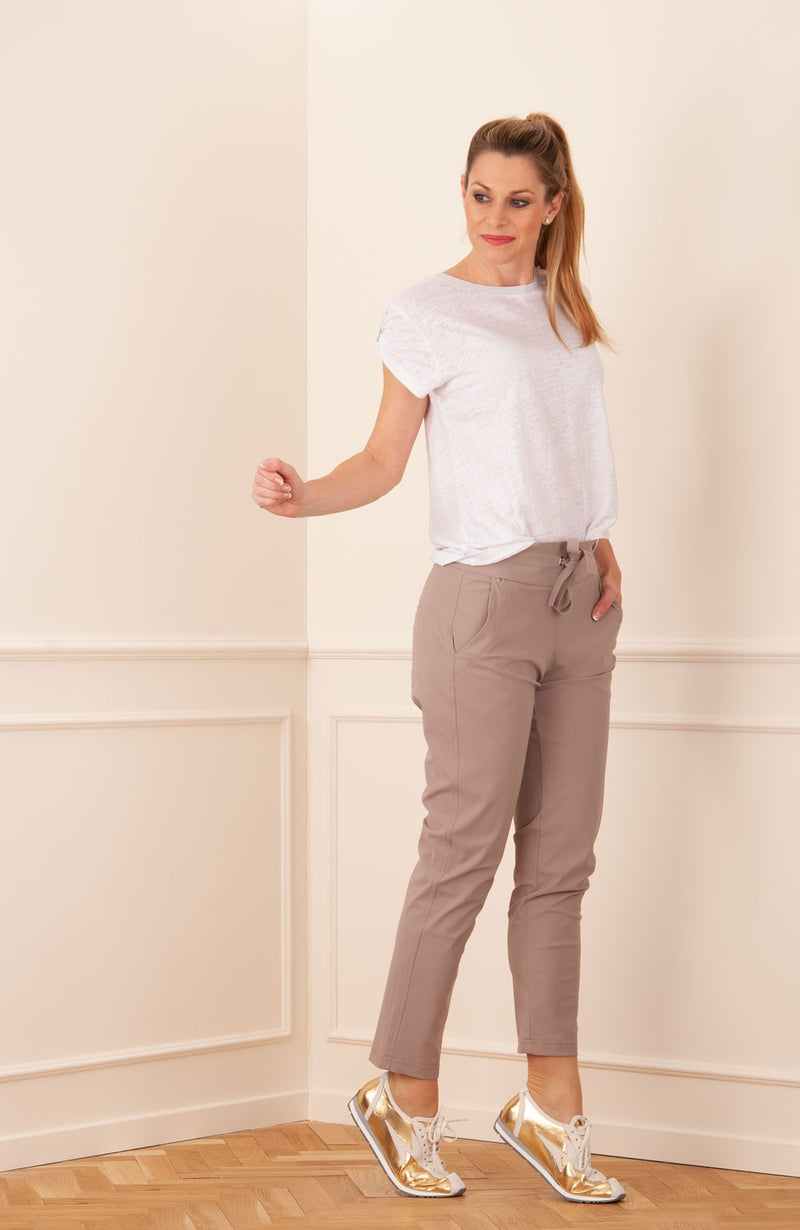 7/8 Hose „Cyntha O“ Taupe - myElisa GmbH