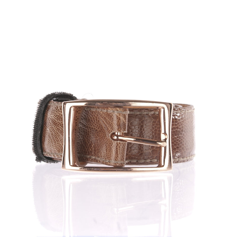 Gürtel „Strauß“ Braun