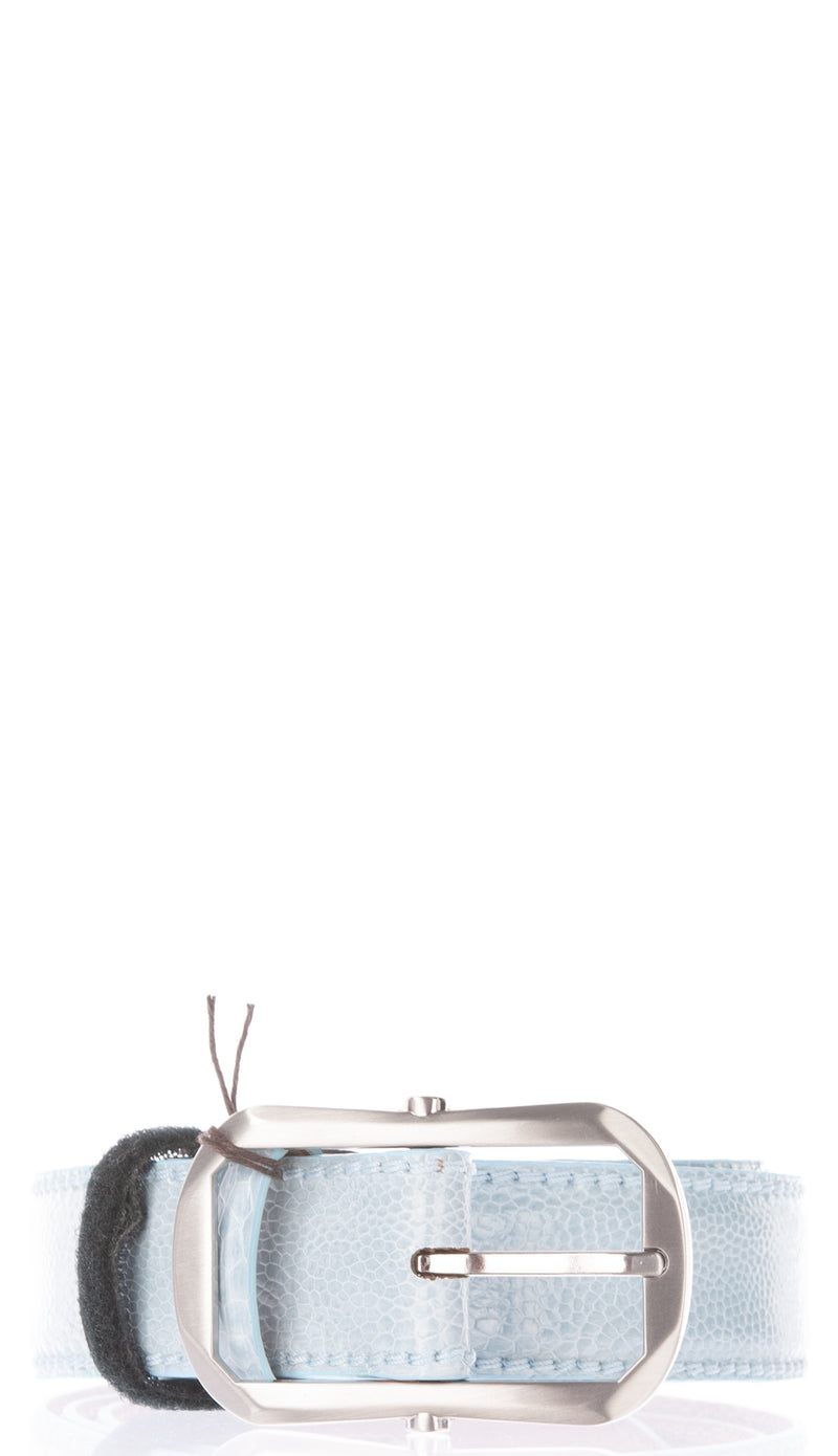Gürtel „Strauß“ Hellblau