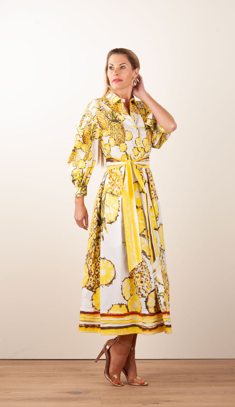 Kleid Gelb | Multicolor