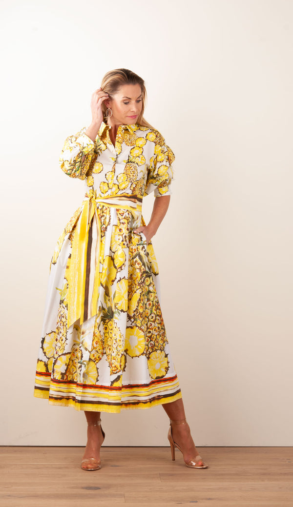 Kleid Gelb | Multicolor