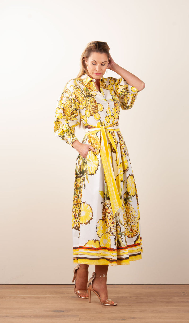 Kleid Gelb | Multicolor