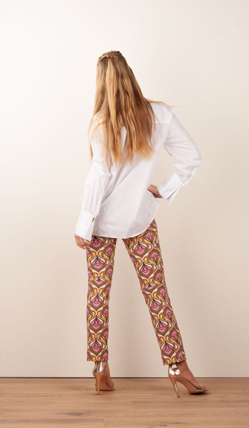 Hose „Cindessa“ Gelb | Pink | Multicolor