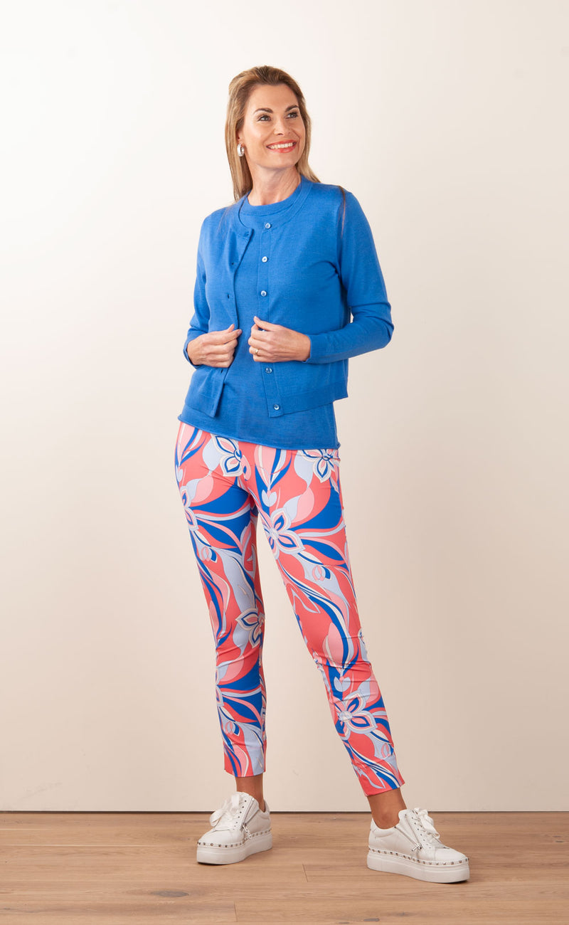 Hose „Sabrina“ Pink | Blau | Multicolor