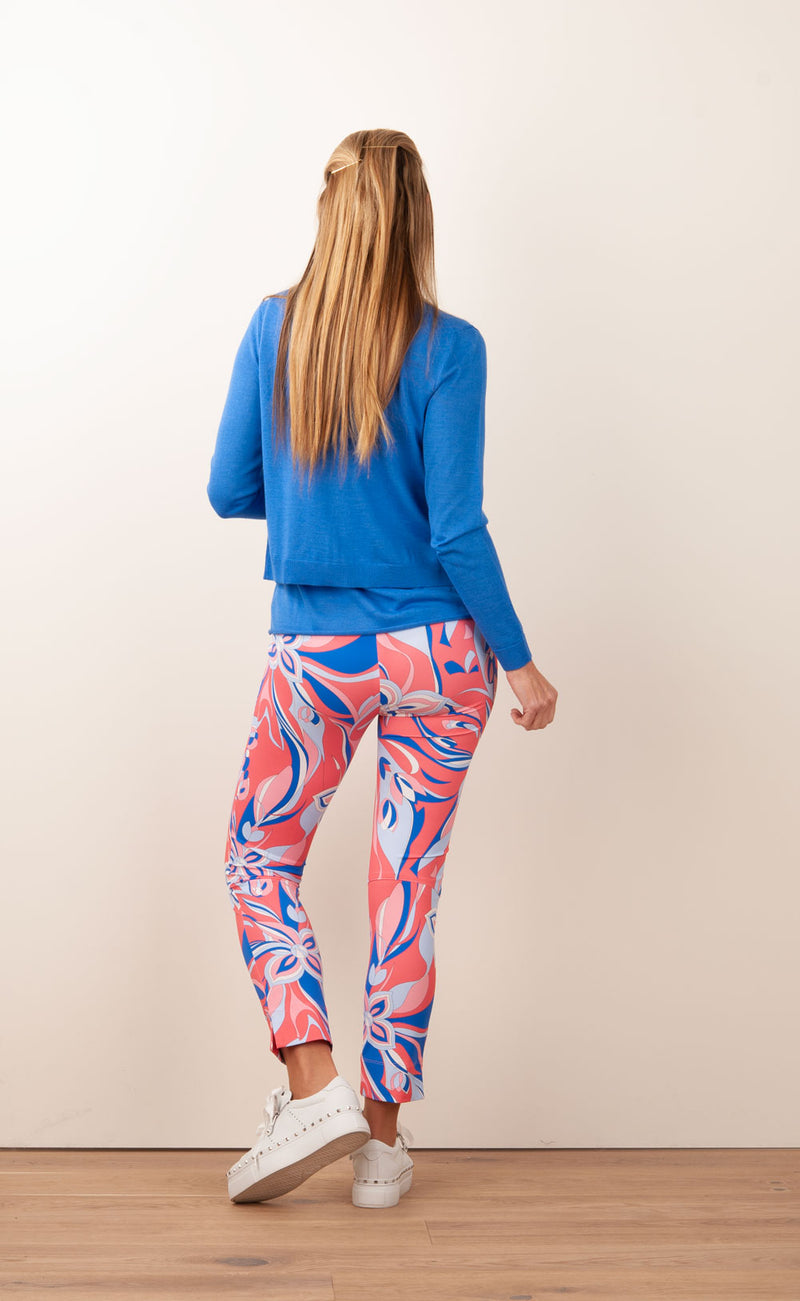 Hose „Sabrina“ Pink | Blau | Multicolor