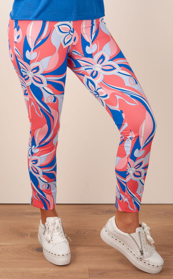 Hose „Sabrina“ Pink | Blau | Multicolor