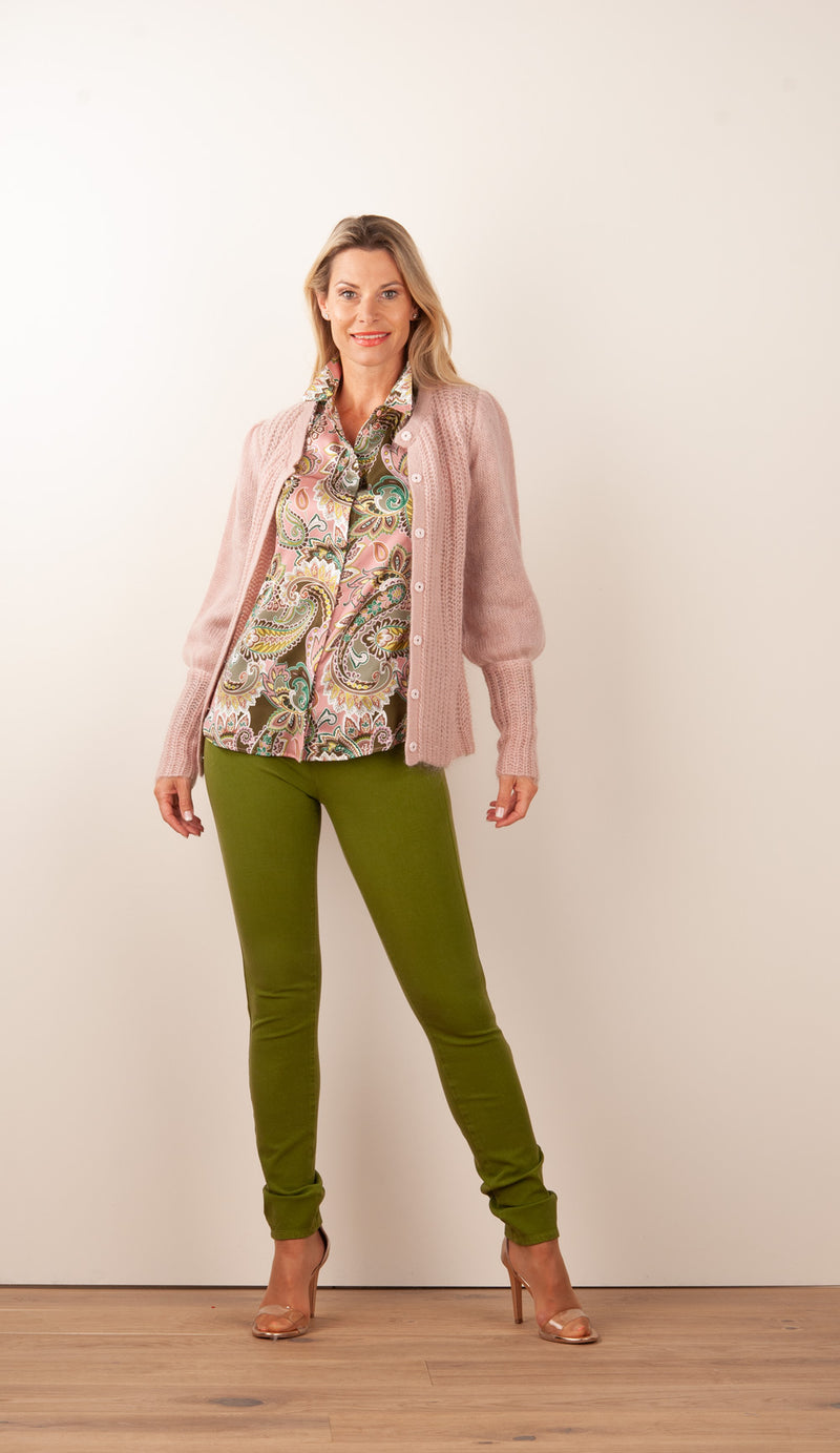 Jeans „Claire“ Grün