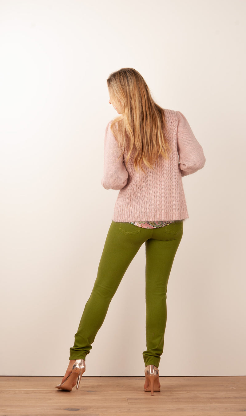 Jeans „Claire“ Grün