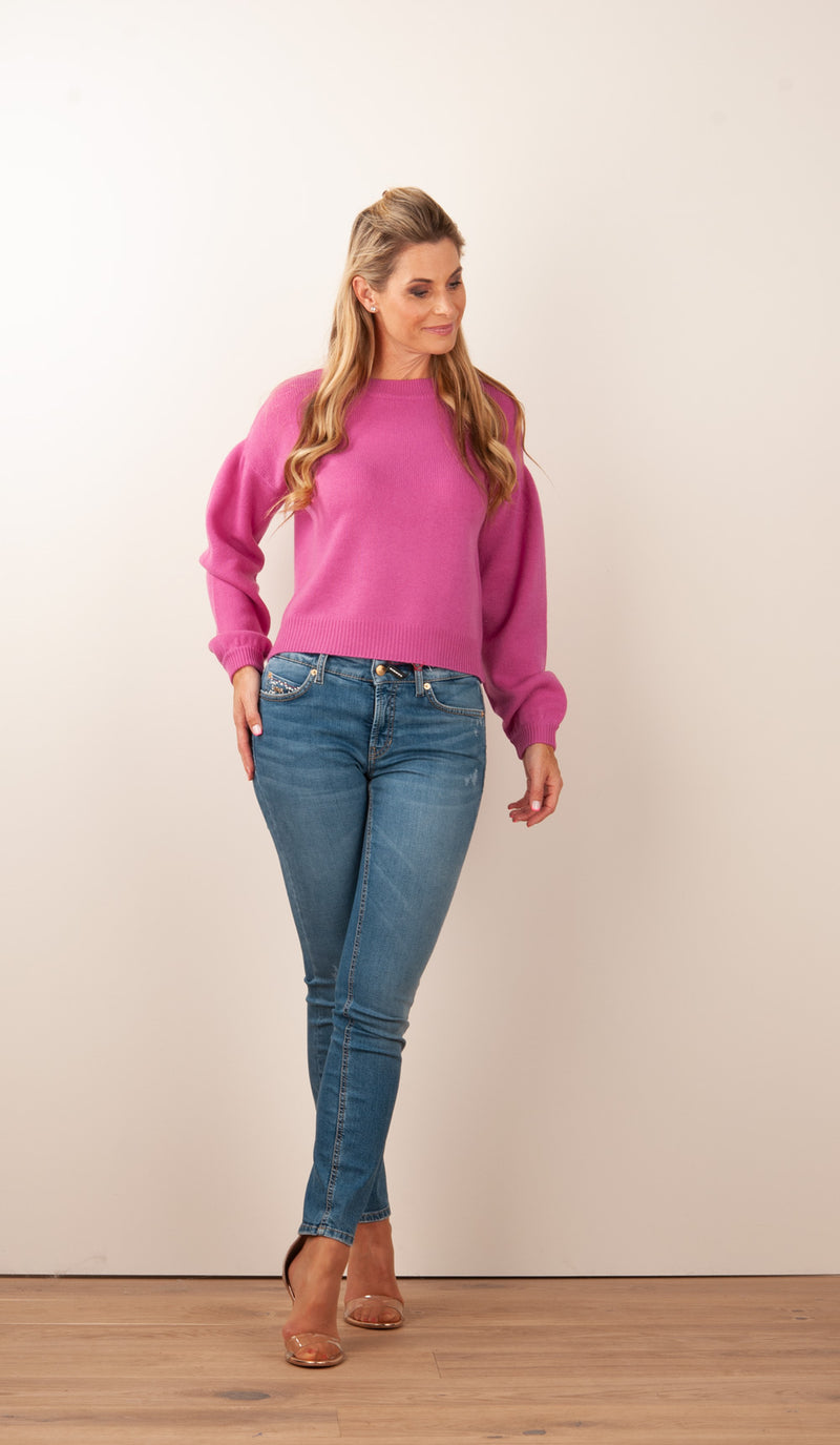 Kaschmir Pullover Beere