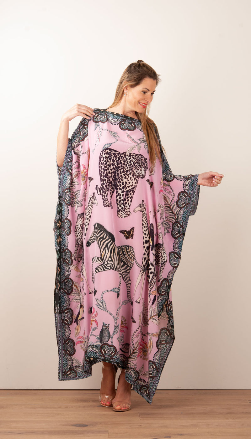 Kleid / Kaftan Rosa | Multicolor