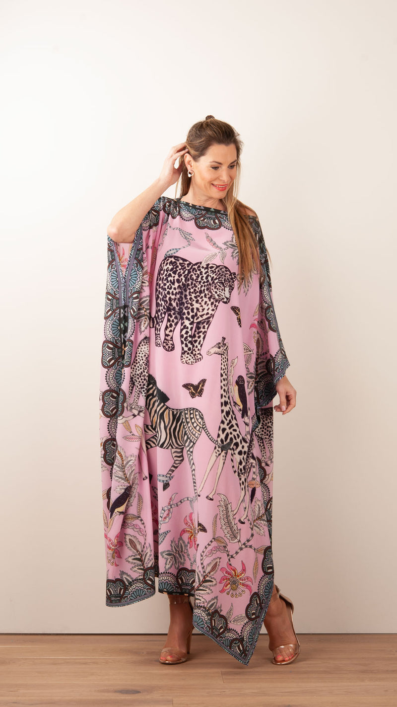 Kleid / Kaftan Rosa | Multicolor